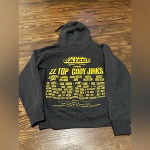 Born & Raised Festival Hoodie 2021 Small Zach Bryan Cody Jinks ZZ Top Pryor OK